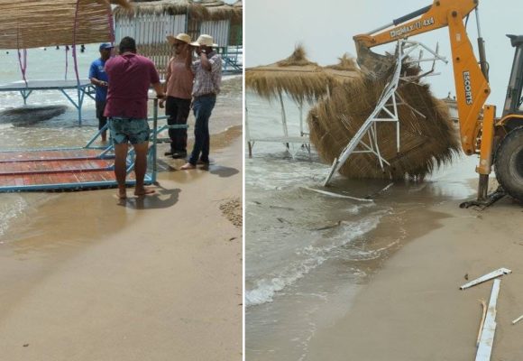 Bizerte : En images, les plages d’Utique libérées des constructions illégales
