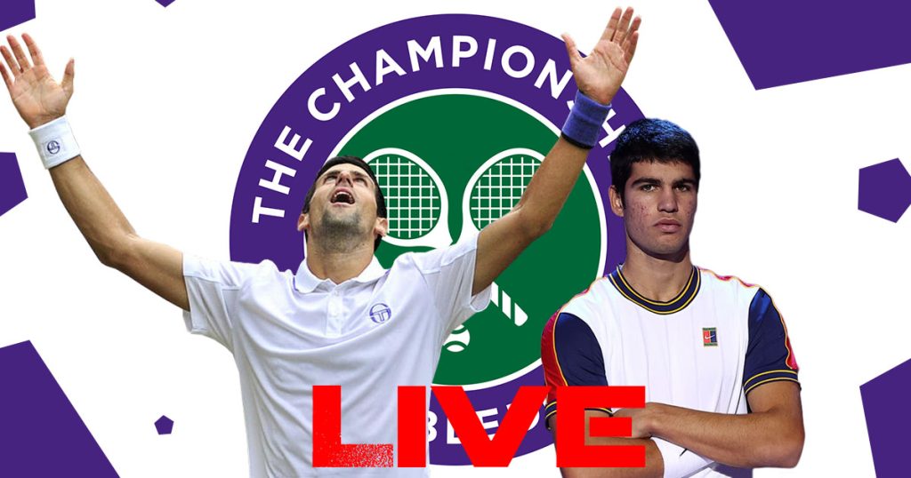 Djokovic vs Alcaraz en live streaming : Finale Wimbledon 2023 - Kapitalis