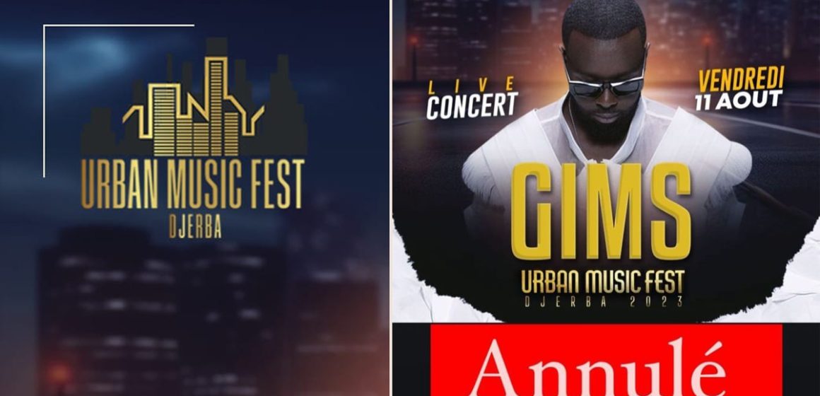 Gims annule son concert en Tunisie : Communiqué de l’Urban Music Fest