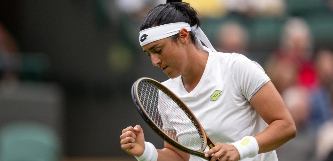 Wimbledon : Ons Jabeur en huitièmes de finale