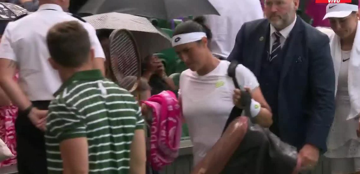 Wimbledon : Le match Ons Jabeur-Bianca Andreescu interrompu à cause de la pluie