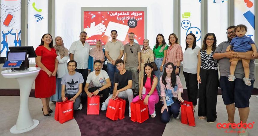 Ooredoo honore des 7 lauréats du baccalauréat 2022/2023
