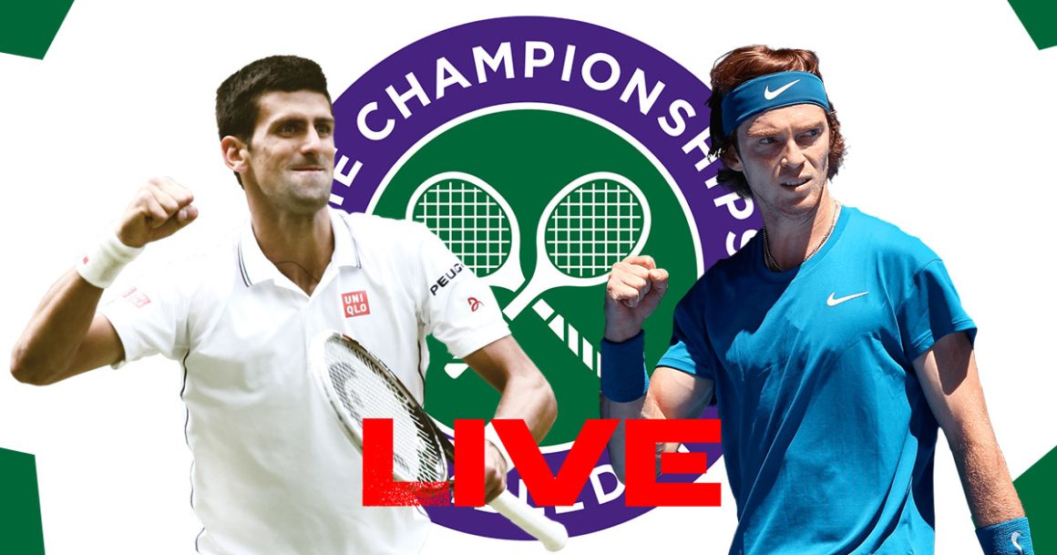 Djokovic vs Rublev en live streaming : Wimbeldon 2023