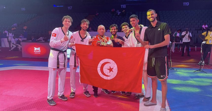 Taekwondo-Open du Sénégal : Cinq médailles dont 3 en Or pour la Tunisie