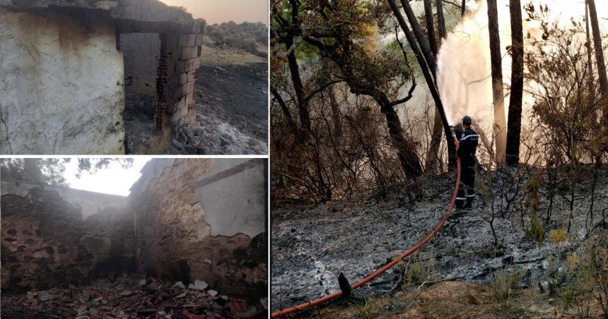 Incendies à Tabaraka : Quatre familles évacuées (Protection civile)