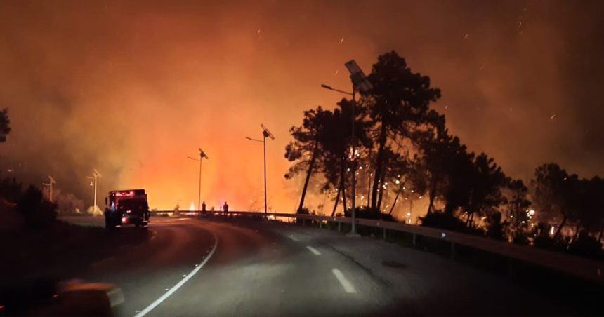 Incendie à Tabarka : Fermeture provisoire du poste frontalier Oum Teboul-Melloula