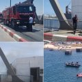 Tunisie : L’incendie du pont mobile de Bizerte maîtrisé