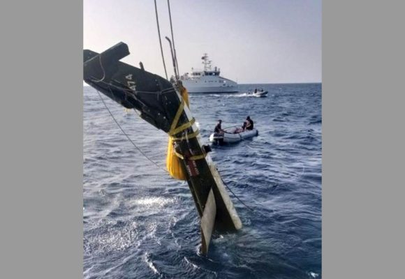 Tunisie : récupération des débris de l’hélicoptère crashé au large de Cap Serrat