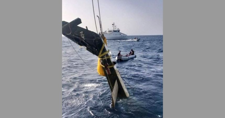 Tunisie : récupération des débris de l’hélicoptère crashé au large de Cap Serrat