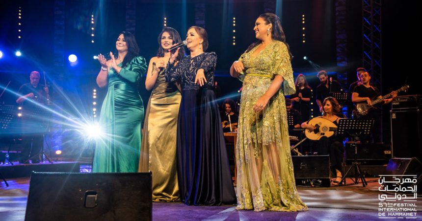 Soirée féminine pour clôturer le Festival de Hammamet