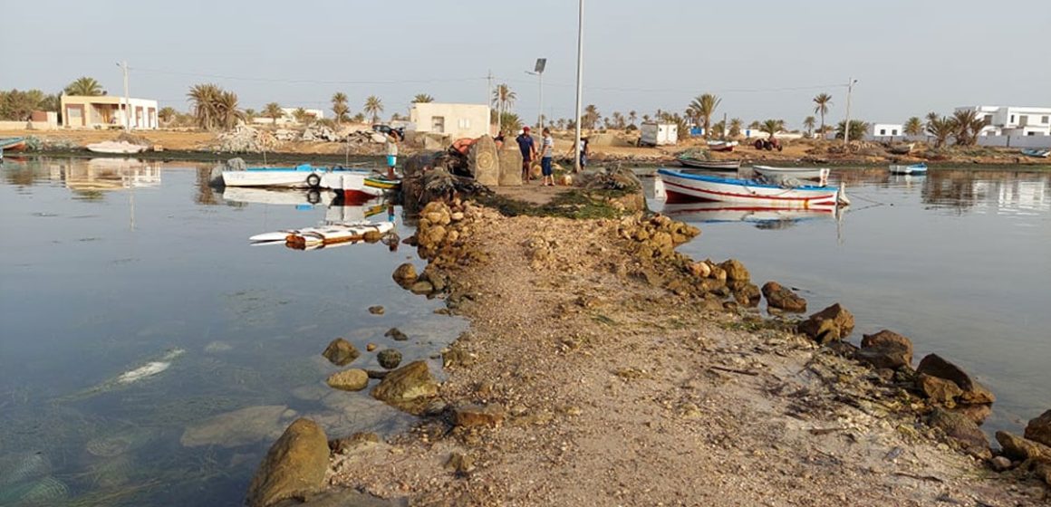 La montée des eaux menace les îles Kerkennah en Tunisie