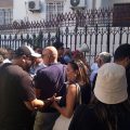 Rassemblement de solidarité avec les détenus politiques à Tunis