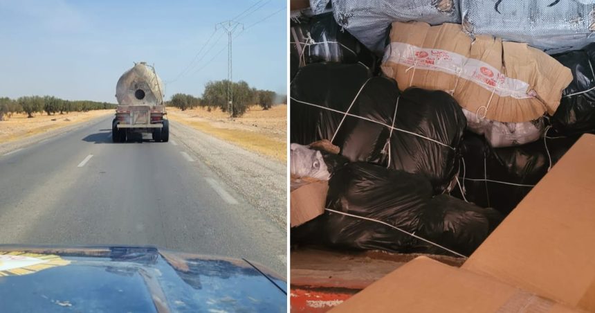 Skhira : Saisie de marchandises de contrebande d’une valeur 976.000 DT