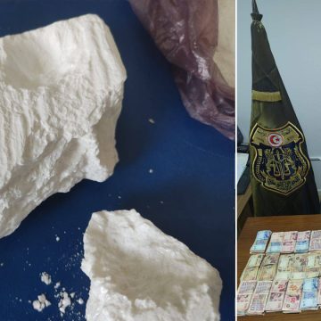 Trafic de drogue : Près d’un kilo de cocaïne brute saisi à Sousse