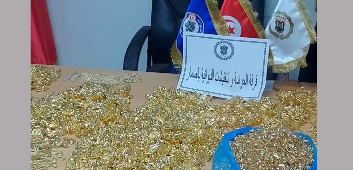 Tataouine : Saisie de bijoux en or d’une valeur de 1.68 MD (Douane tunisienne)