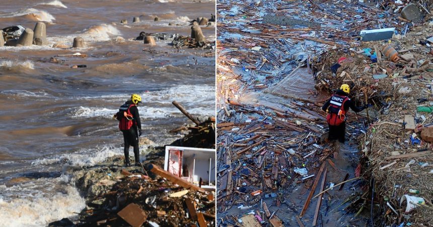 Tempête Daniel en Libye : Les équipes tunisiennes à pied d’œuvre à Derna (Photos)