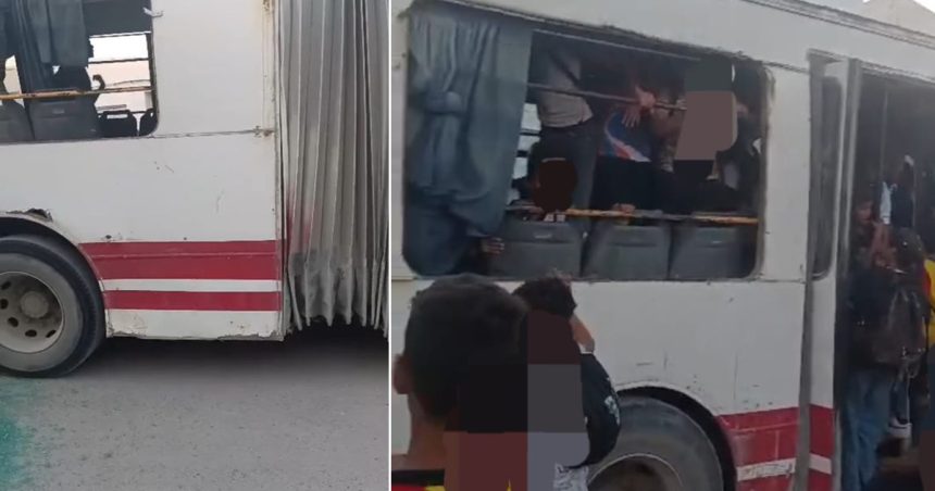 Un bus transportant des élèves caillassé à Nabeul