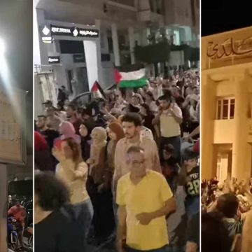 Soutien Palestine : Manifestations nocturnes à Sfax et à Sousse