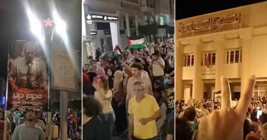 Soutien Palestine : Manifestations nocturnes à Sfax et à Sousse