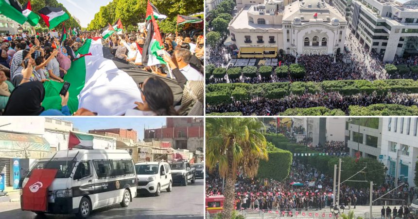 Solidarité Palestine : Les manifestations se poursuivent à travers la Tunisie (Photos)
