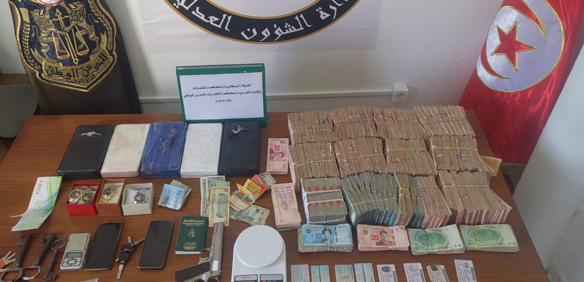 Sousse : Un homme intercepté avec plus de 5 kg de cocaïne pure à la station de péage