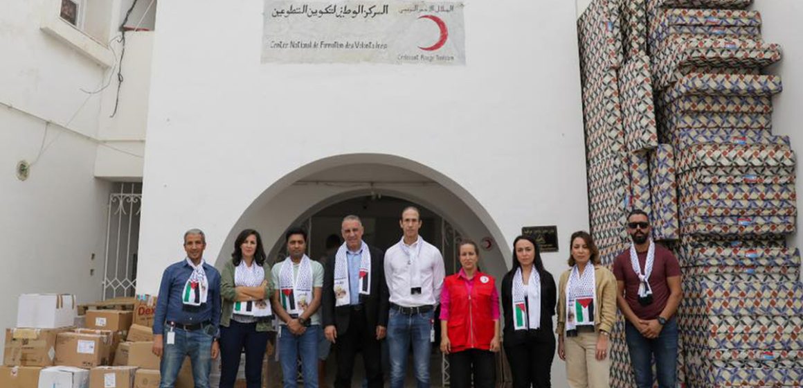 Ooredoo Tunisie affiche un soutien Indéfectible envers la Palestine et fait don d’équipements médicaux au Croissant-Rouge