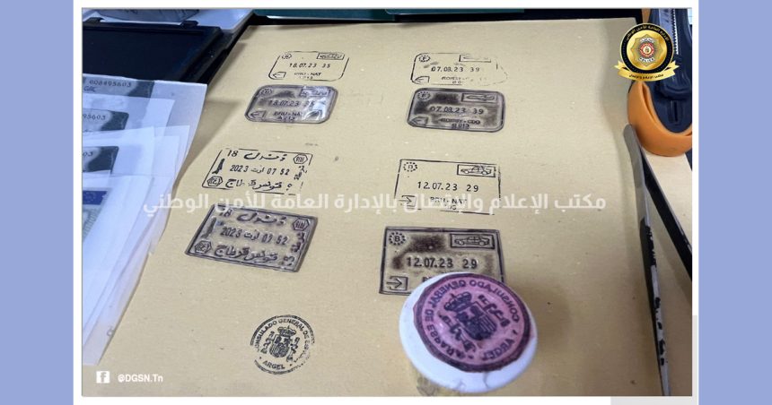 Tunisie : Démantèlement d’un réseau international de falsification de documents et de visas