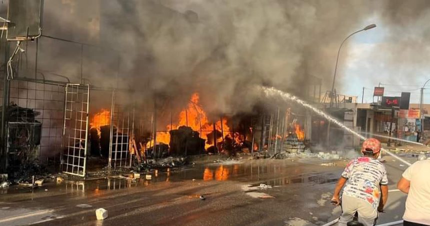 Médenine : Des commerces ravagés par un incendie à Ben Guerdane