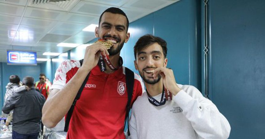Retour au bercail de Khalil Jendoubi et Firas Katoussi, médaillés d’or au Grand Prix de Taïwan (Photos)