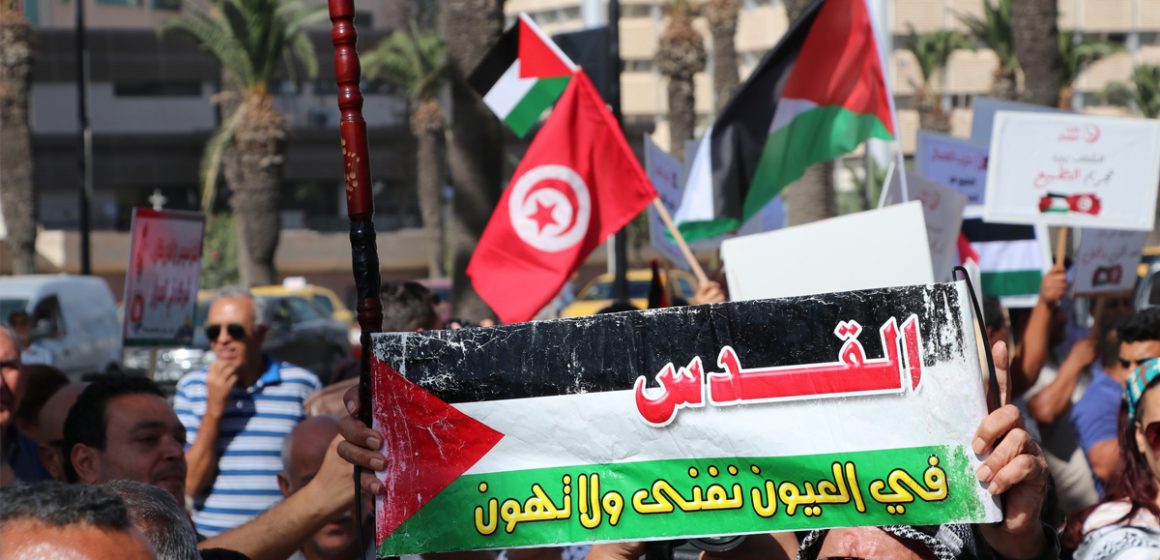 Les Tunisiens poursuivent les manifestations de soutien à la Palestine