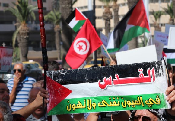 Les Tunisiens poursuivent les manifestations de soutien à la Palestine