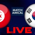 Tunisie vs Corée du Sud en live streaming : match amical