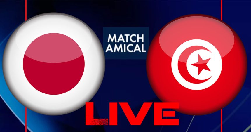 Tunisie vs Japon en live streaming : match amical 2023