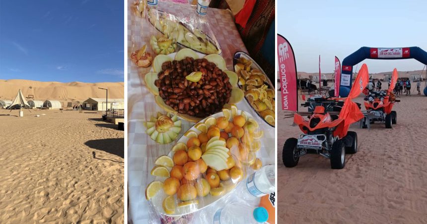 Aventure : 100 km à pied dans le désert de Tunisie (vidéo)