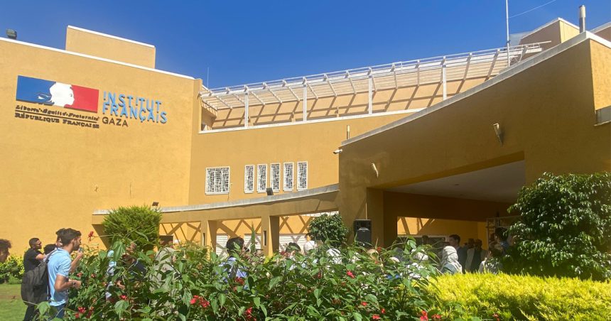 L’Institut français de Gaza touché par une frappe israélienne