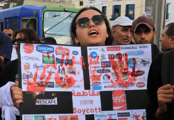En Tunisie, la mobilisation se poursuit en faveur d’un cessez-le-feu à Gaza
