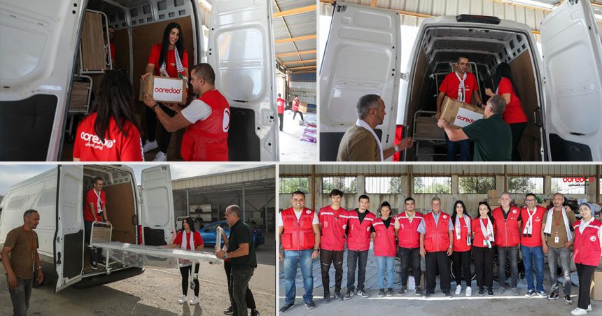 Ooredoo Tunisie solidaire avec les Palestiniens  