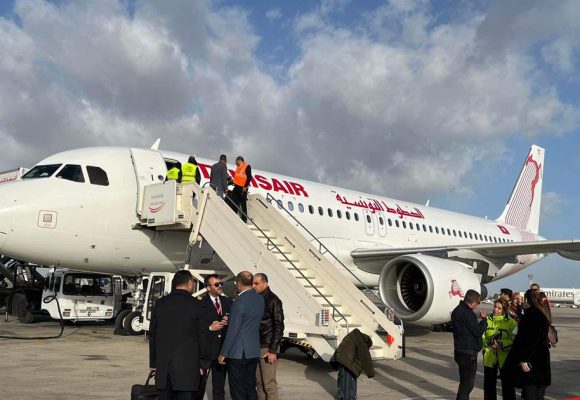Tunisie : En images, Tunisair réceptionne un nouvel Airbus A320