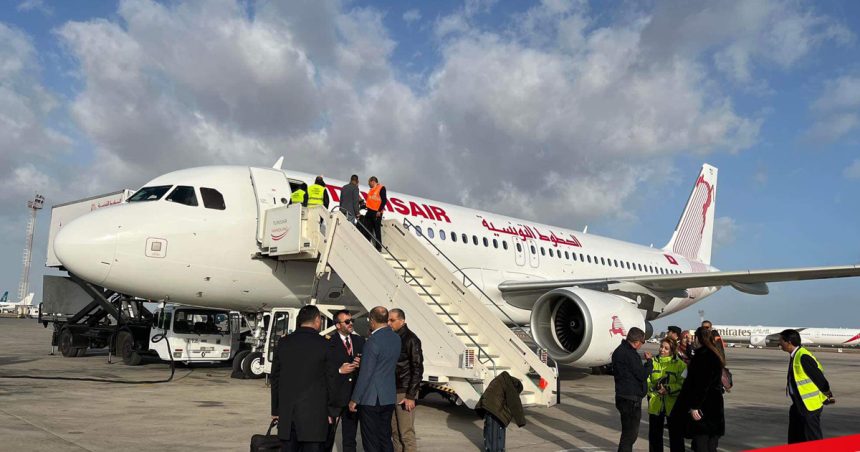 Tunisie : En images, Tunisair réceptionne un nouvel Airbus A320