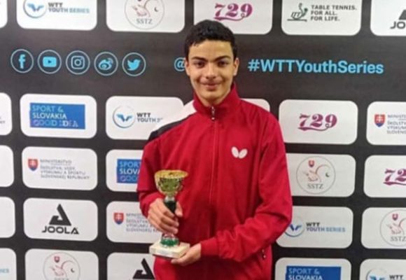 WTT Youth Contender : Le jeune pongiste tunisien Wassim Essid médaillé à Senec