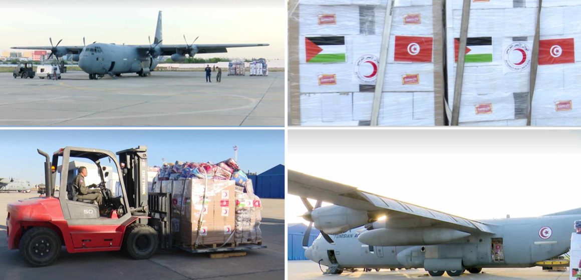 CRT- Tunisie : Une 2e cargaison d’aides humanitaires envoyée à Gaza