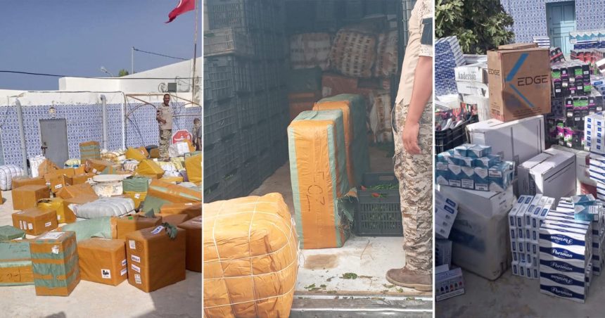 Djerba : Saisie de marchandises de contrebande d’une valeur de plus de 4 MD