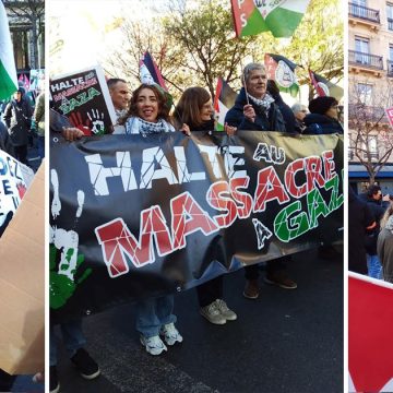 Nouvelle manifestation de soutien aux Palestiniens à Paris