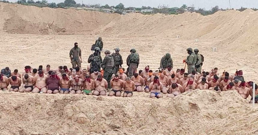 Images de Palestiniens maltraités par l’armée israélienne (vidéo)
