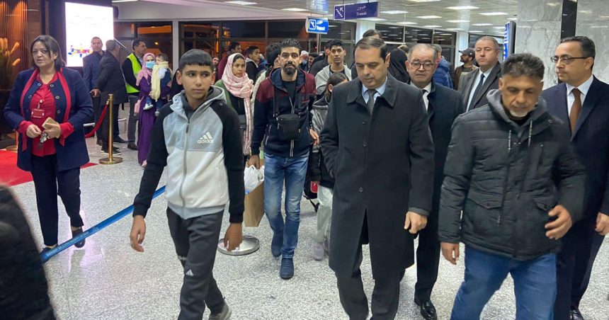 Rapatriement de 57 Tunisiens en provenance de Gaza