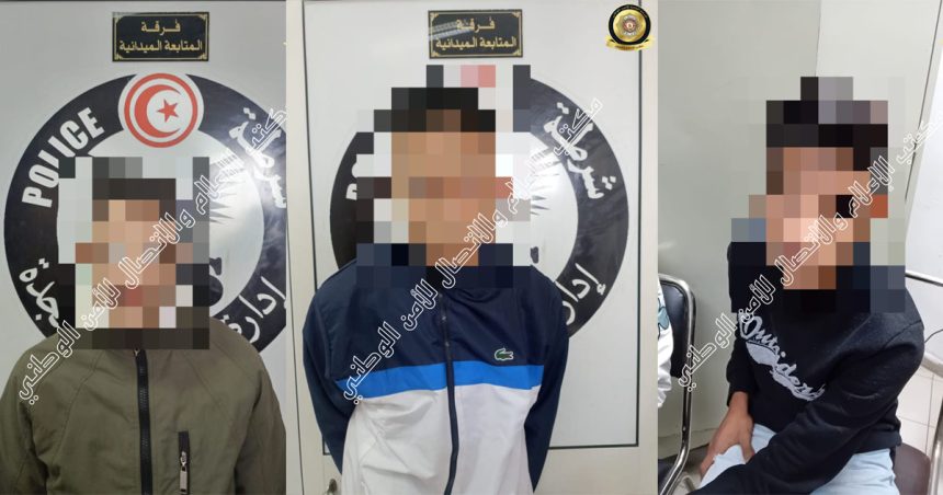 Des adolescents derrière une série de cambriolages au centre-ville de Tunis (Photos)