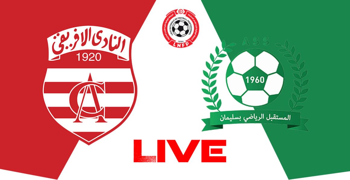 Club Africain vs Soliman en live streaming :  Championnat de Tunisie