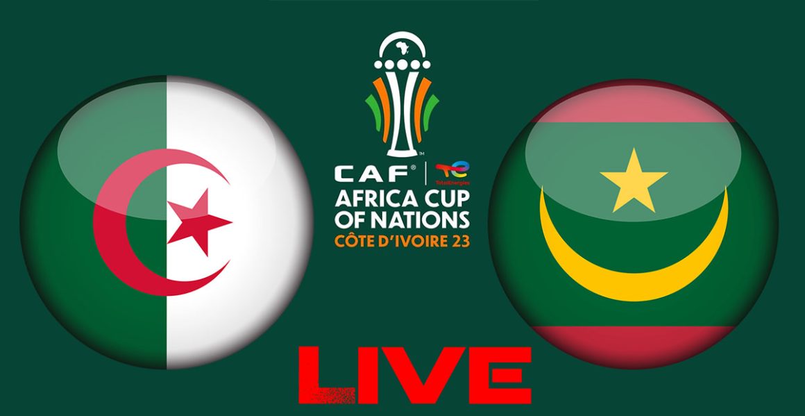 Algérie vs Mauritanie en live streaming : CAN2024