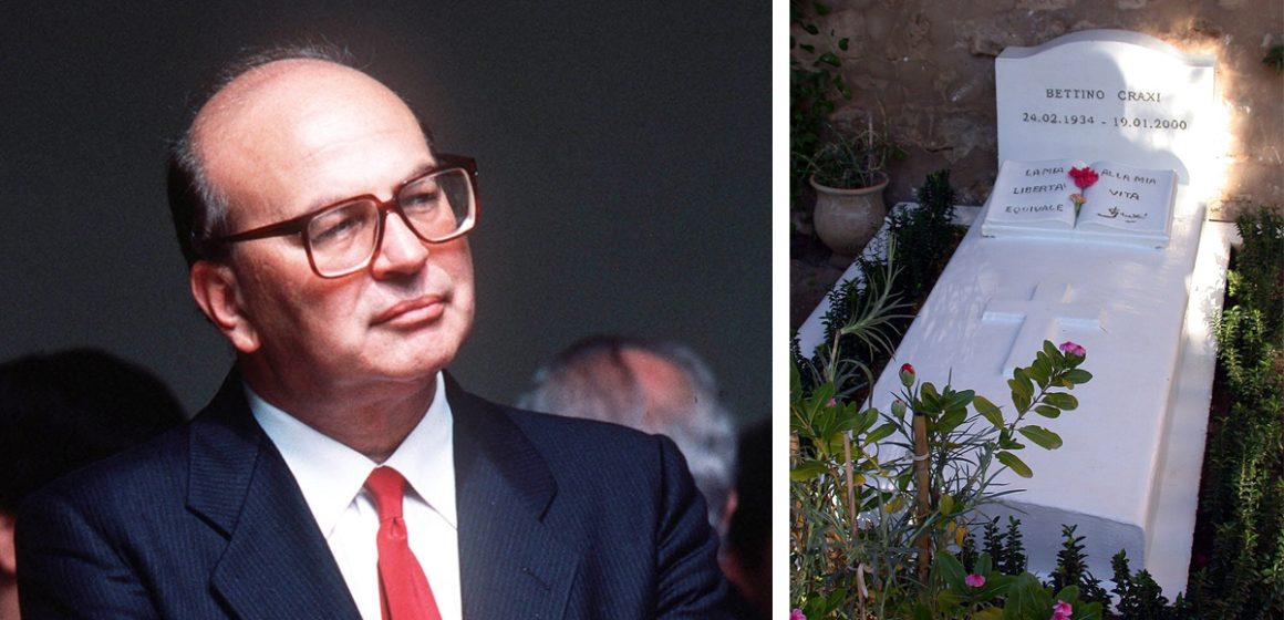 Mort et enterré à Hammamet : l’Italie célèbre le 24e anniversaire de la mort de Craxi