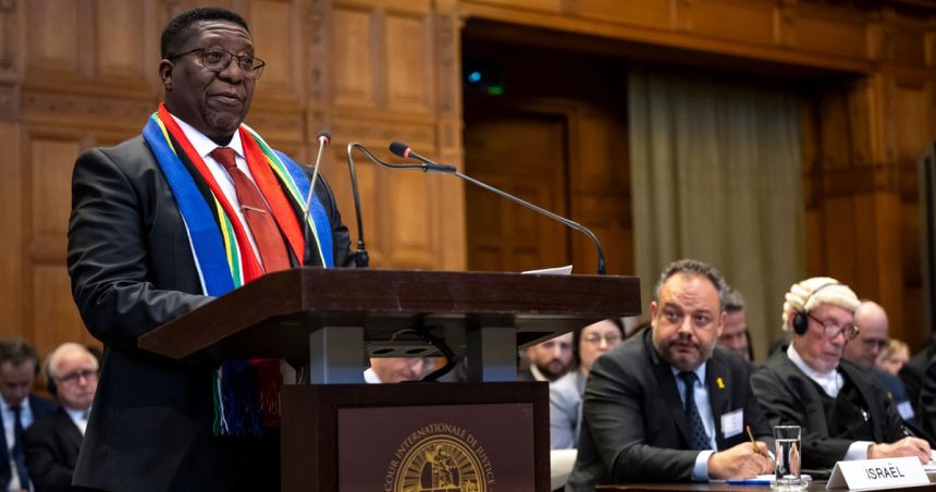 Israël devant la CIJ : clarté de l’Afrique du sud et ambivalence des Etats arabes